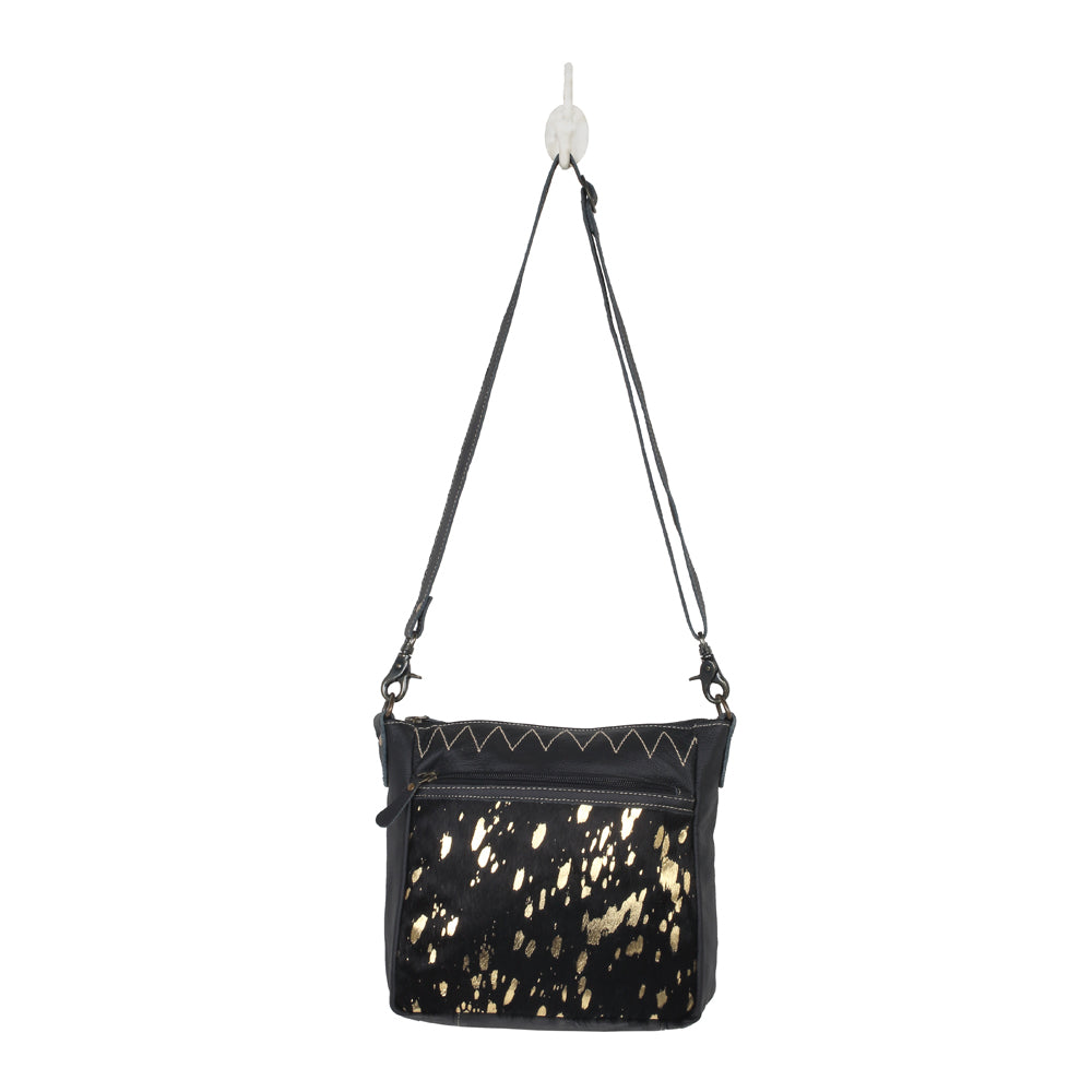 MYRA BAG ZIGGY LEATHER HAIRON