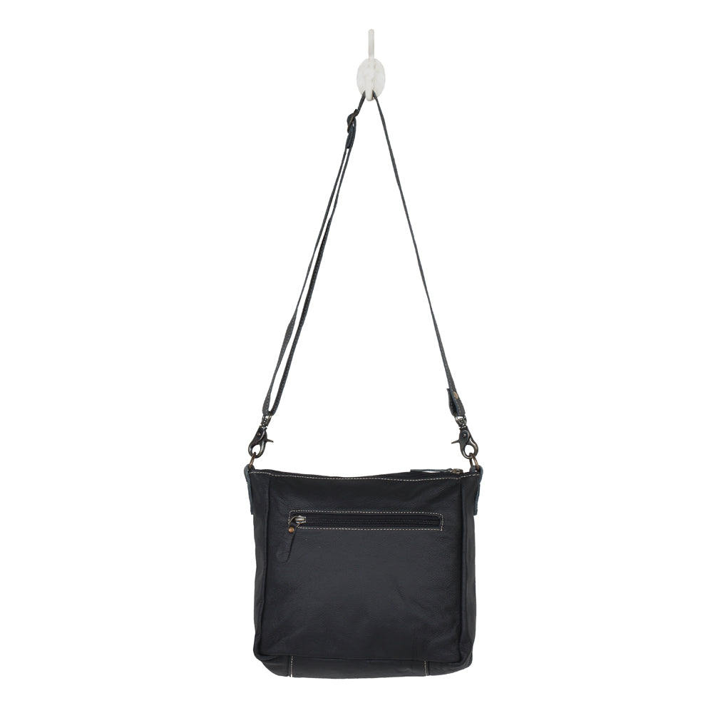 MYRA BAG ZIGGY LEATHER HAIRON