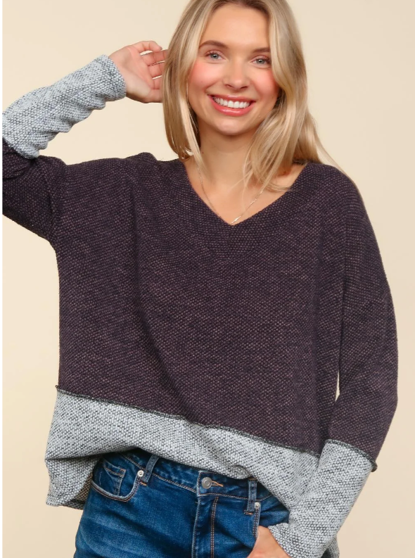 Tyler Two Tone Top