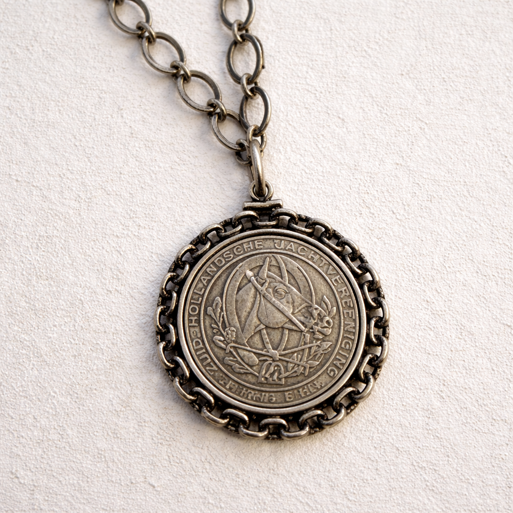 WINNER'S CIRCLE HORSE COIN NECKLACE