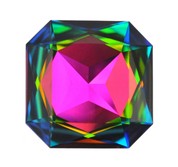 MAE FOCAL POINT CRYSTAL NECKLACE