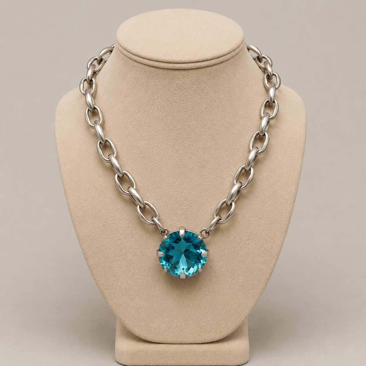 ROCKFORD SILVER NECKLACE