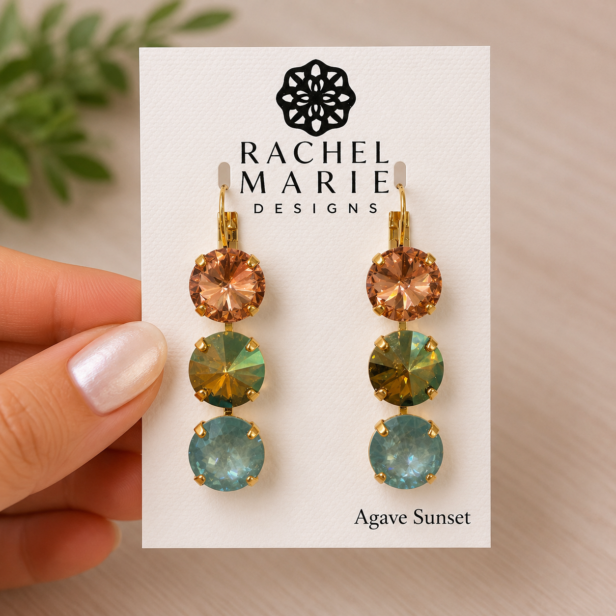 TRISTINA GOLD EARRING