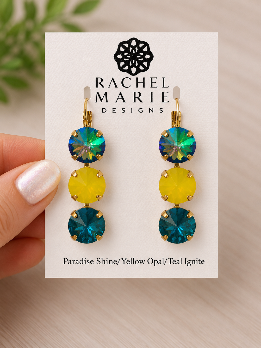 TRISTINA GOLD EARRING