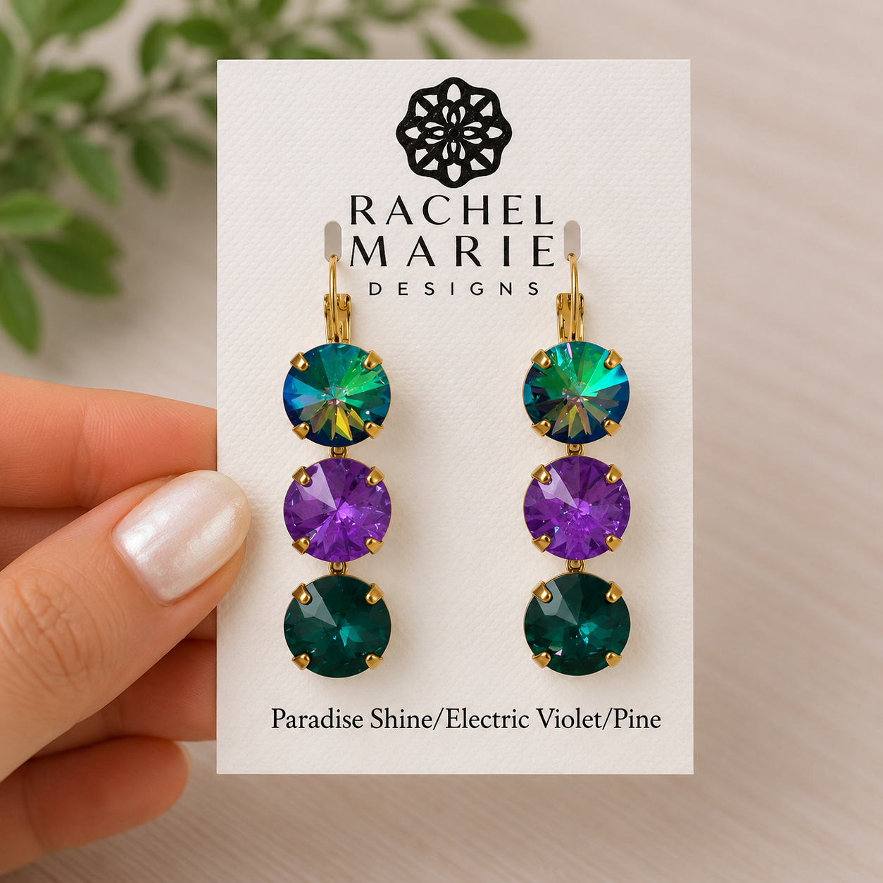 TRISTINA GOLD EARRING