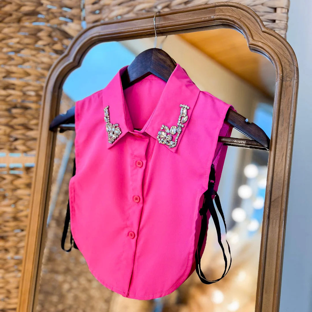 Faux Blouse Collar
