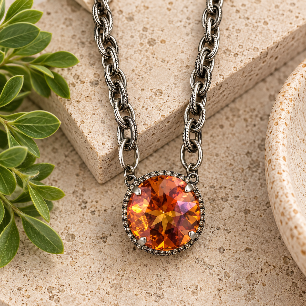 NEEKO NECKLACE SUMMER BLUSH