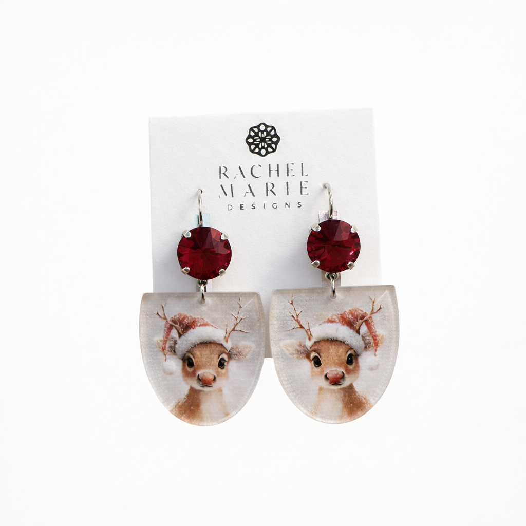 VINTAGE RUDOLPH EARRING