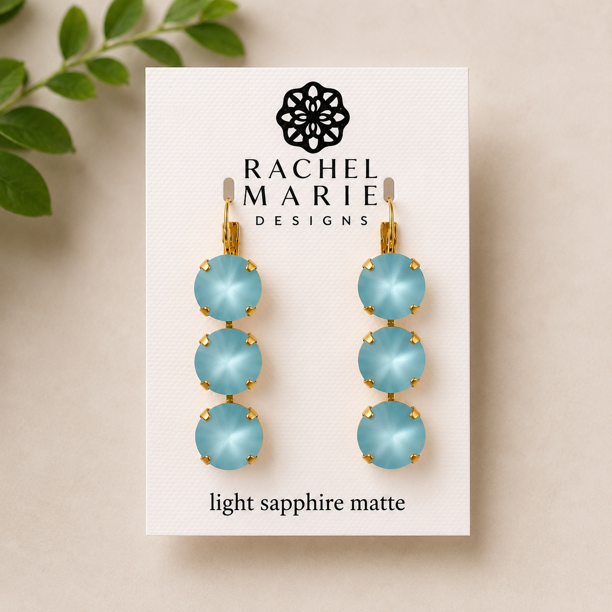 TRISTINA GOLD EARRING