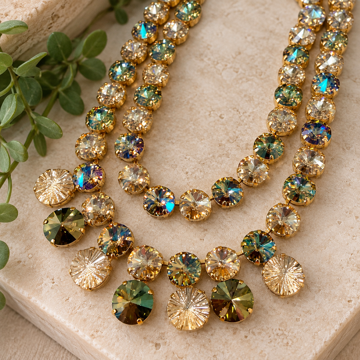 DOUBLE TROUBLE NECKLACE