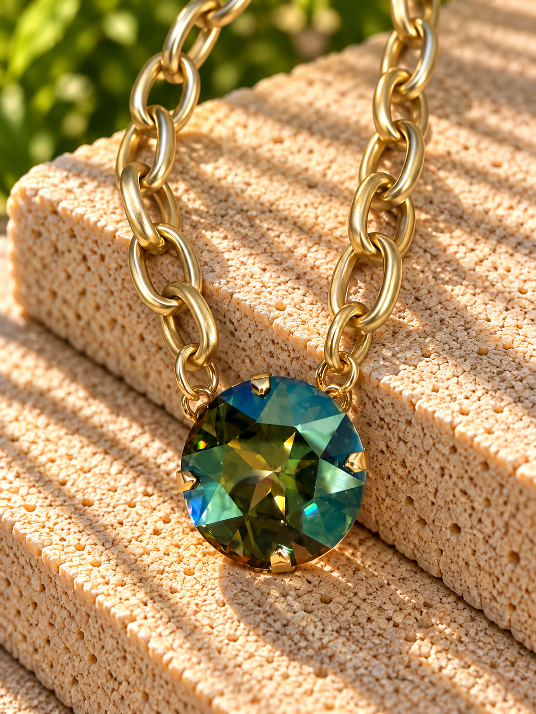 ROCKFORD VERDE GOLD NECKLACE