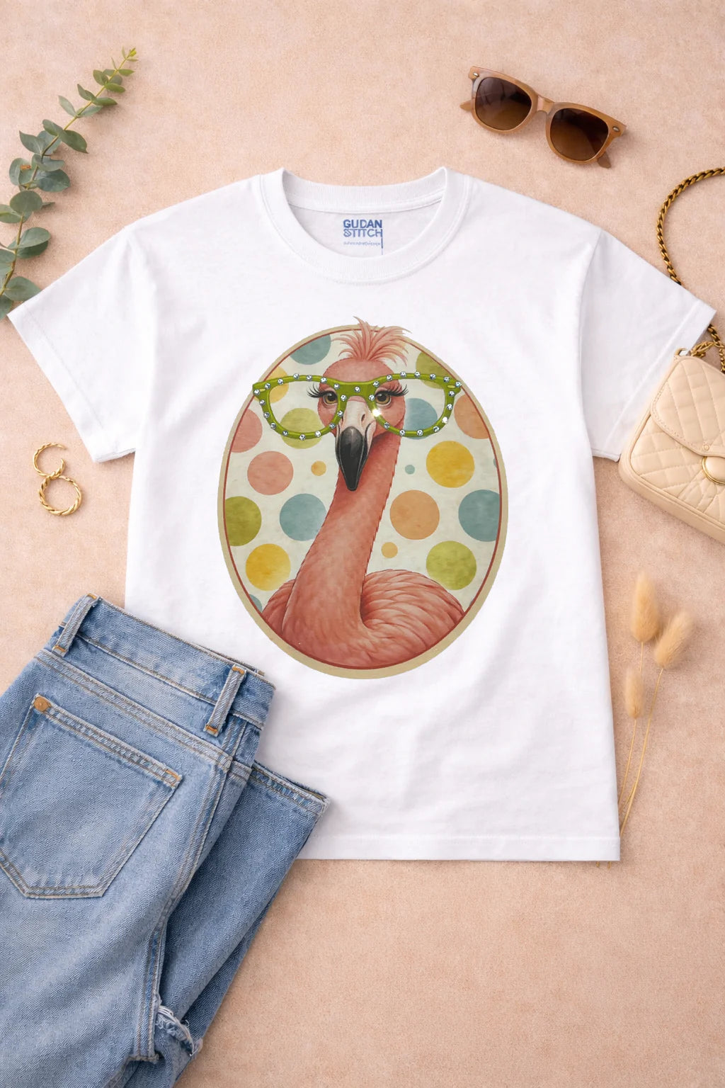 Flamingo Glam Shirt-preorder