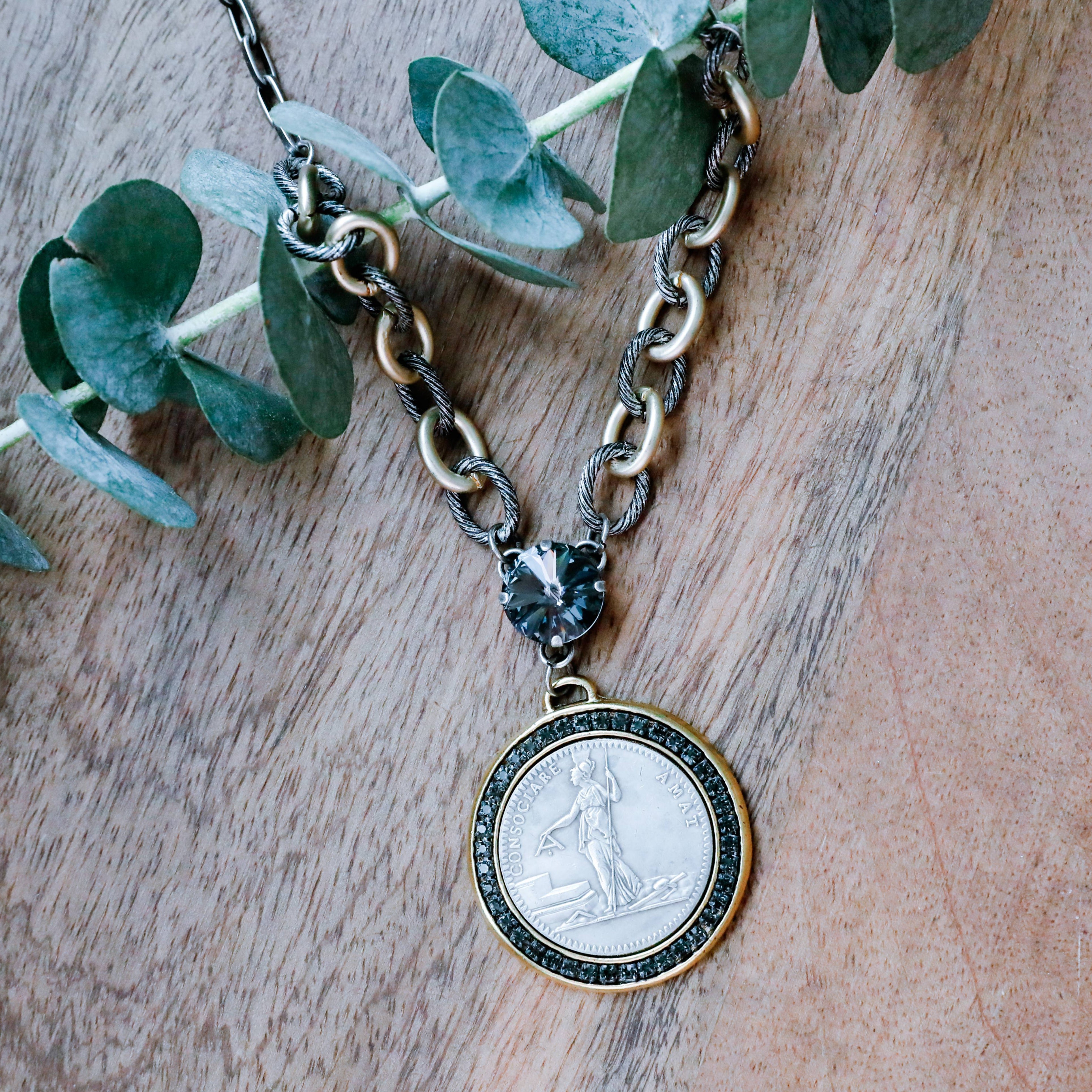 ATHENA COIN NECKLACE