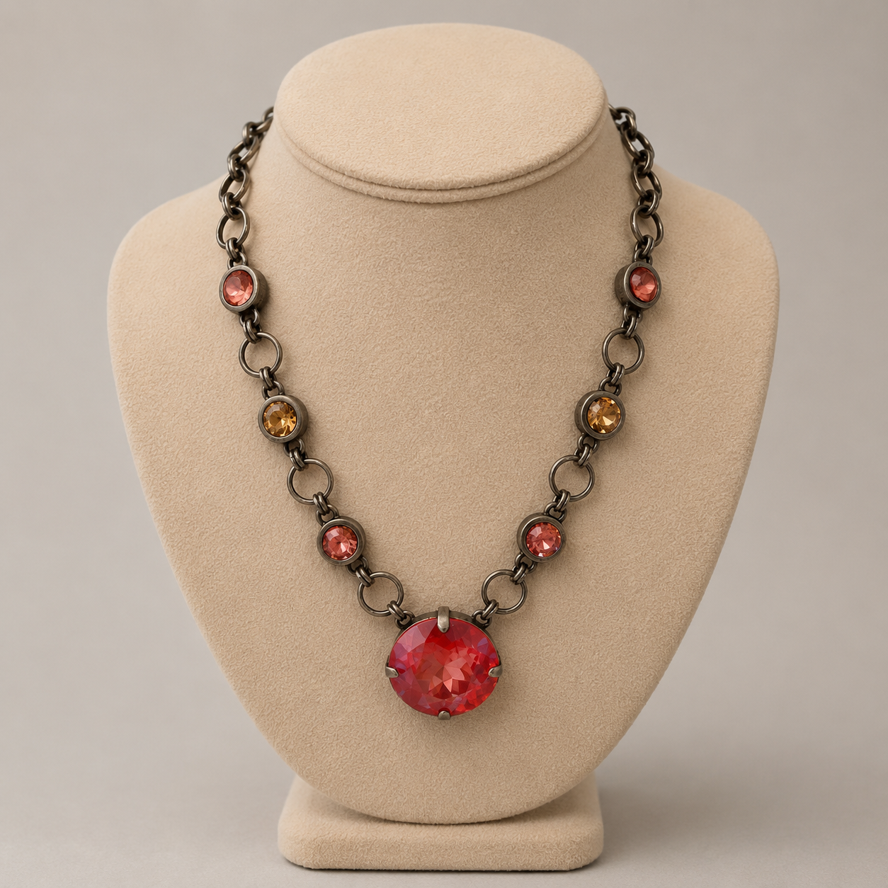 POPPY DOTS NECKLACE