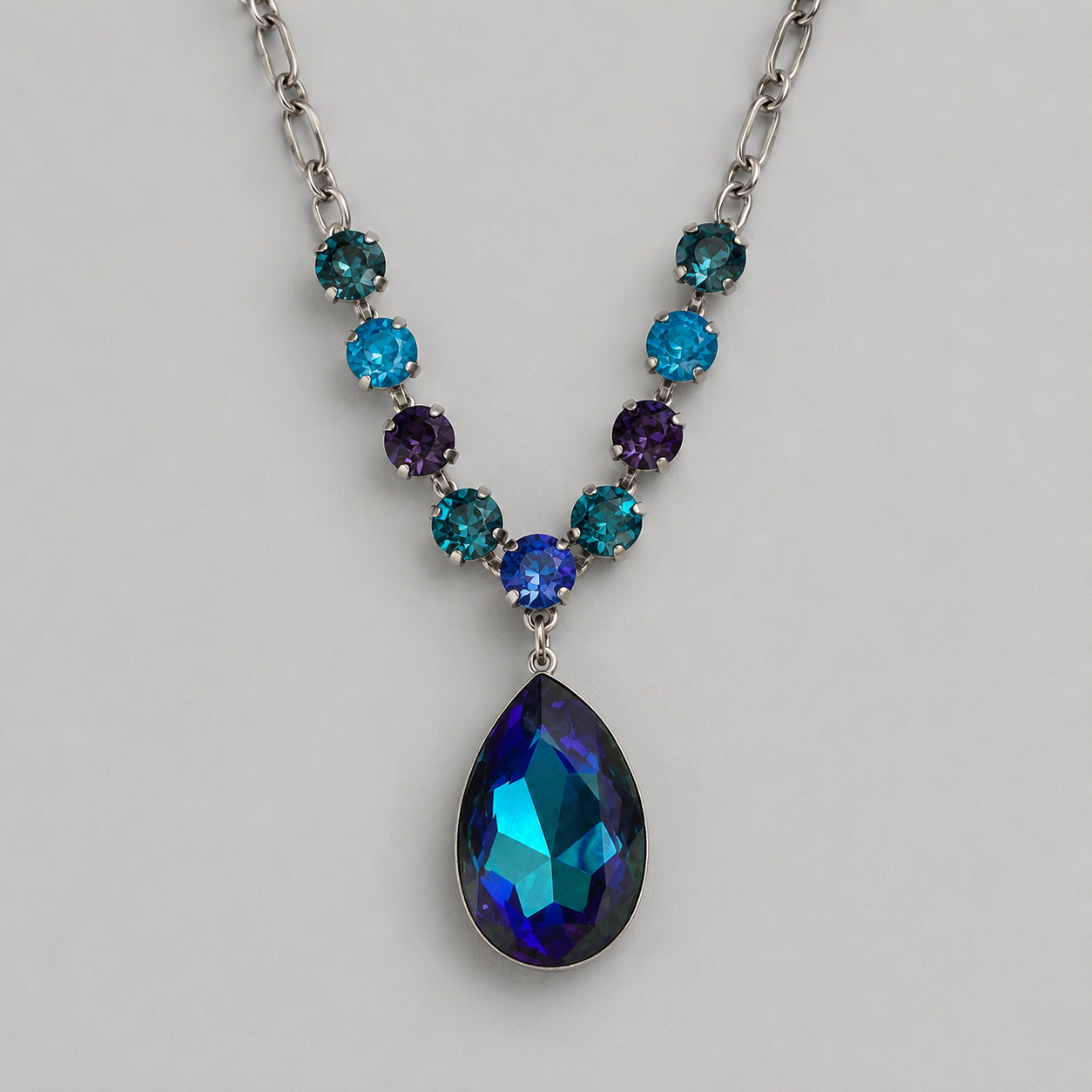 PRUDENCE NECKLACE HELIOTROPE MULTI