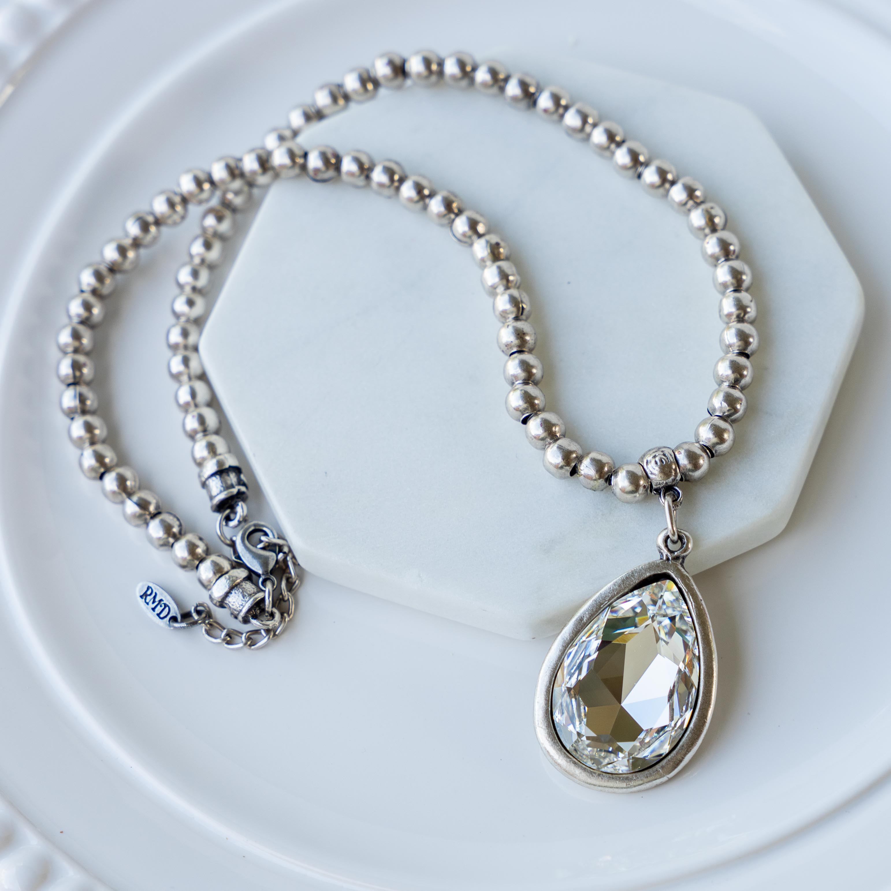 BAHAR BEADED PENDANT NECKLACE