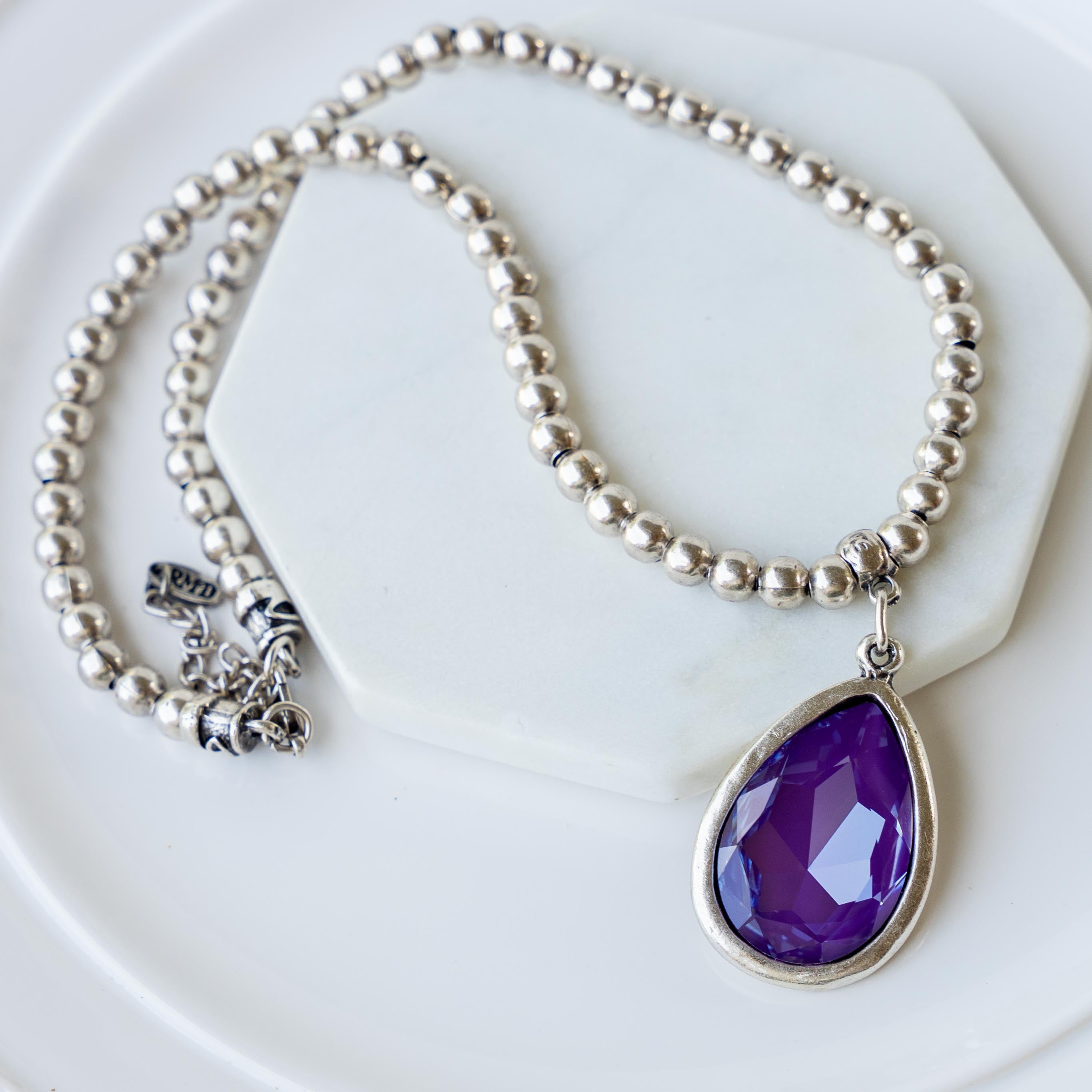 BAHAR BEADED PENDANT NECKLACE