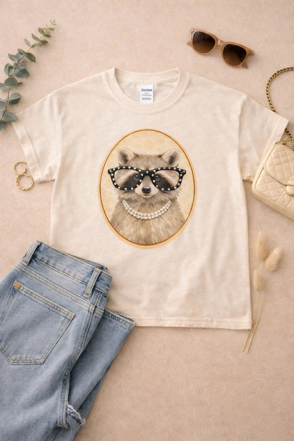 Glam Raccoon Shirt-preorder