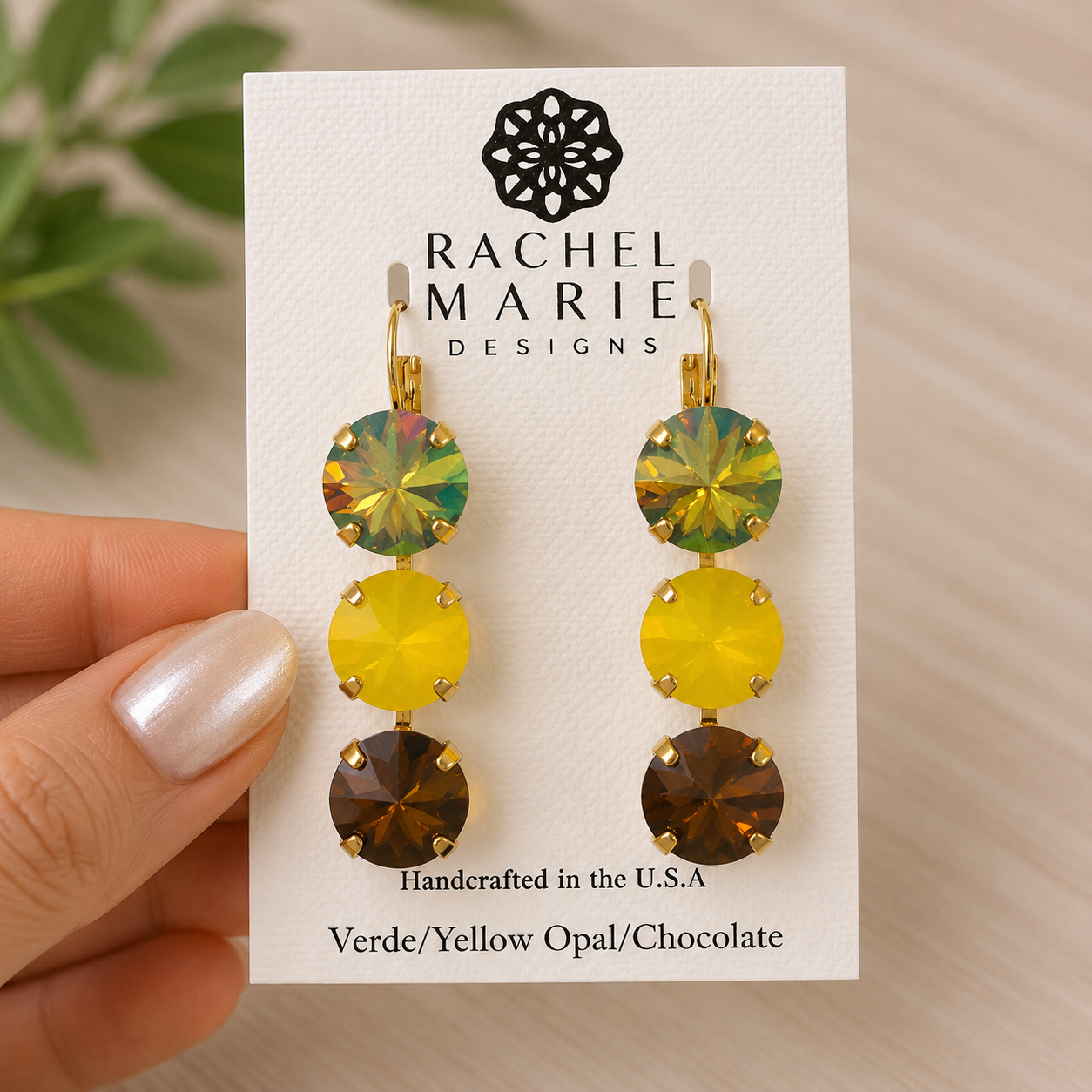 TRISTINA GOLD EARRING