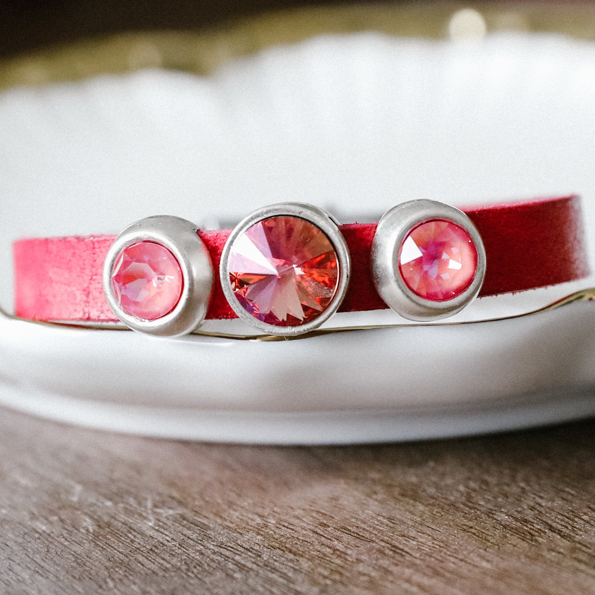 CECE LEATHER BRACELET