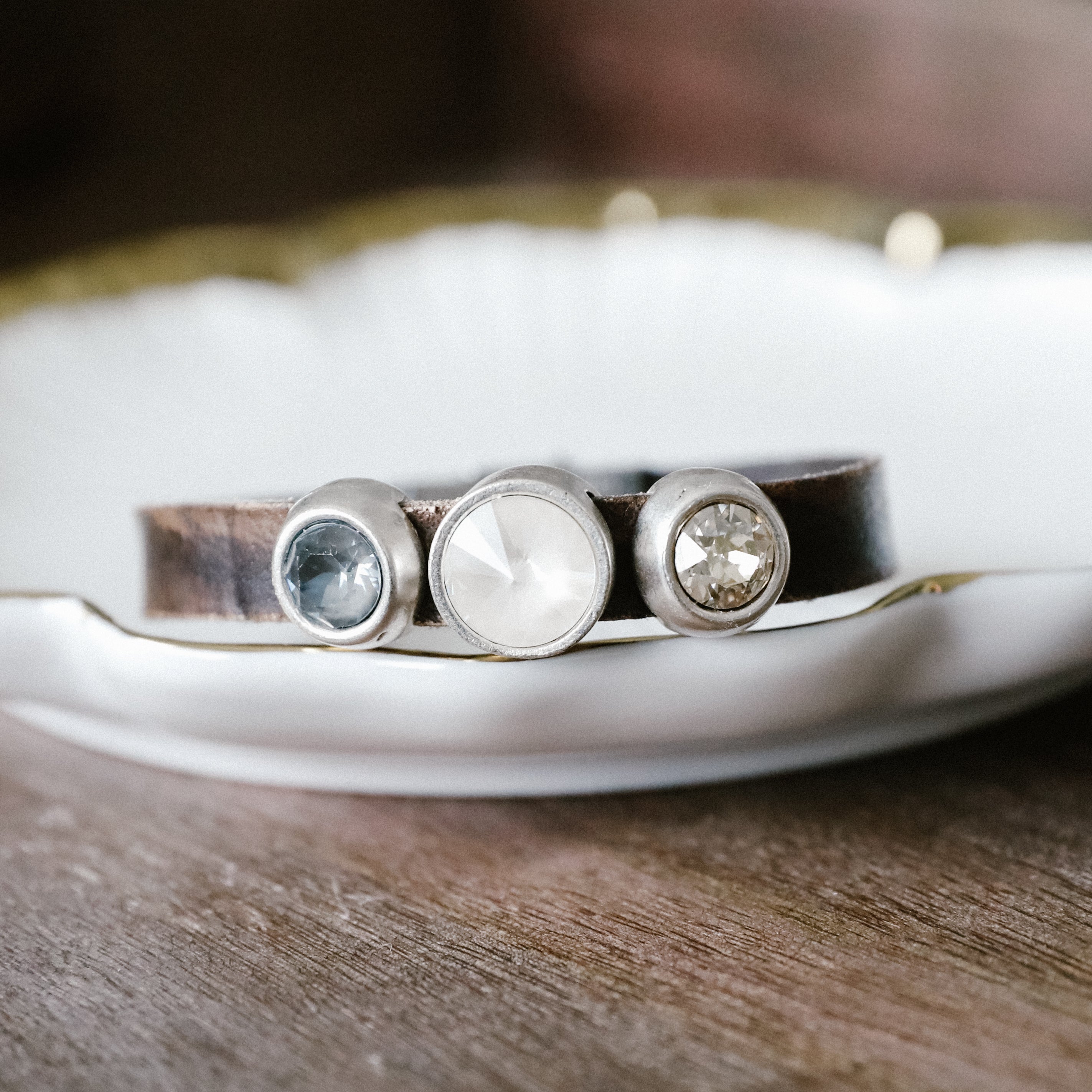 CECE LEATHER BRACELET