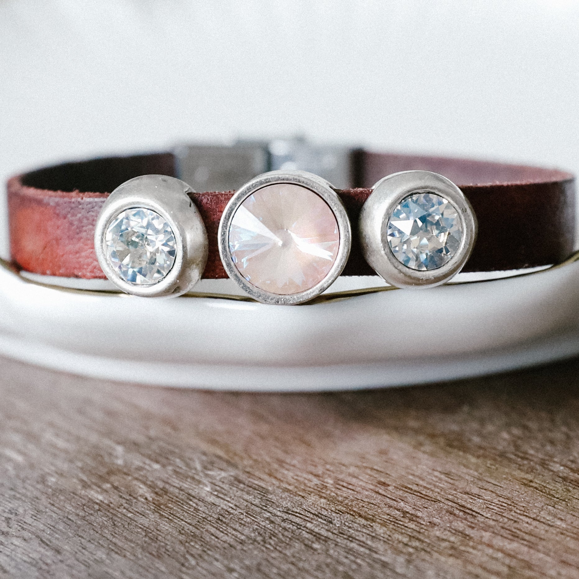 CECE LEATHER BRACELET