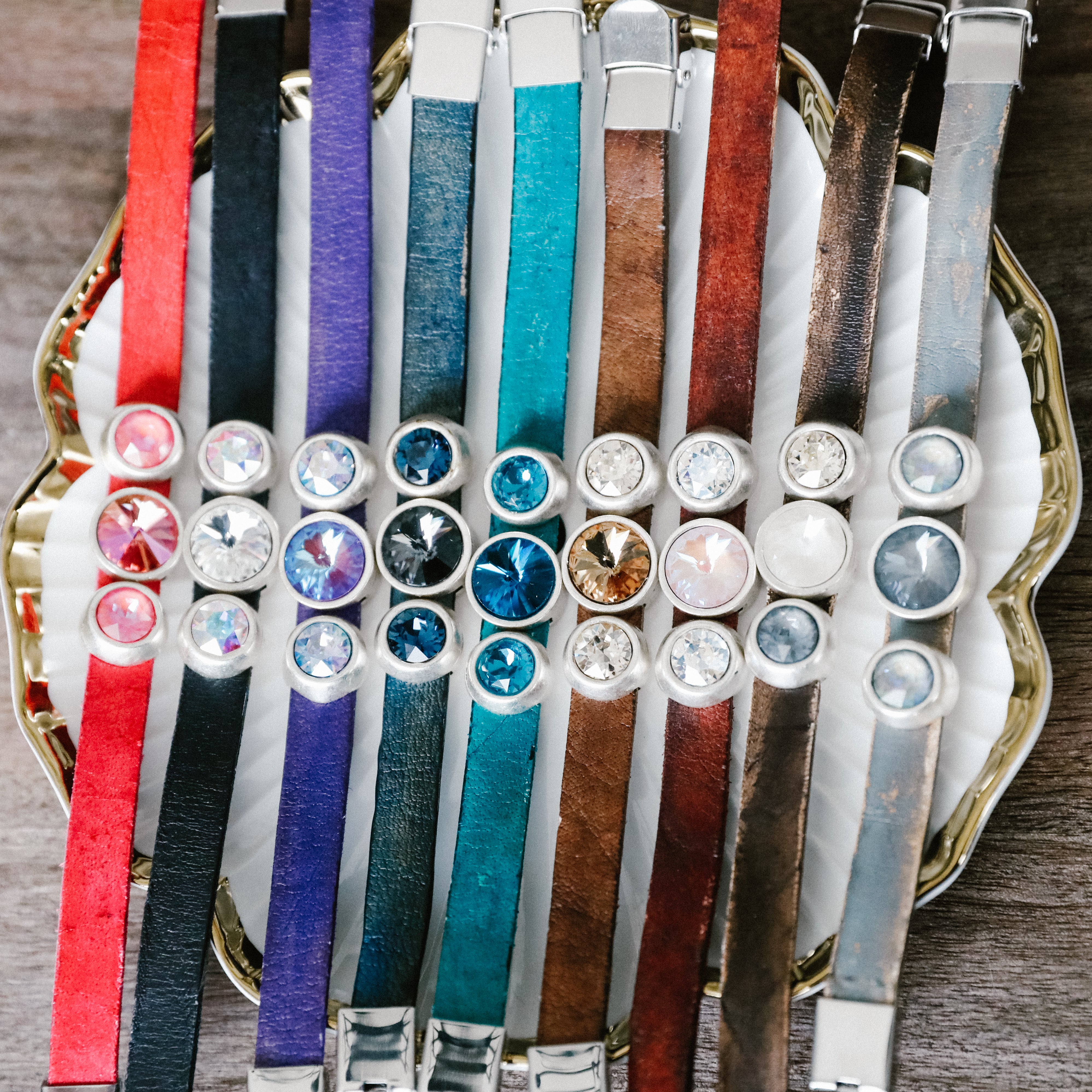 CECE LEATHER BRACELET