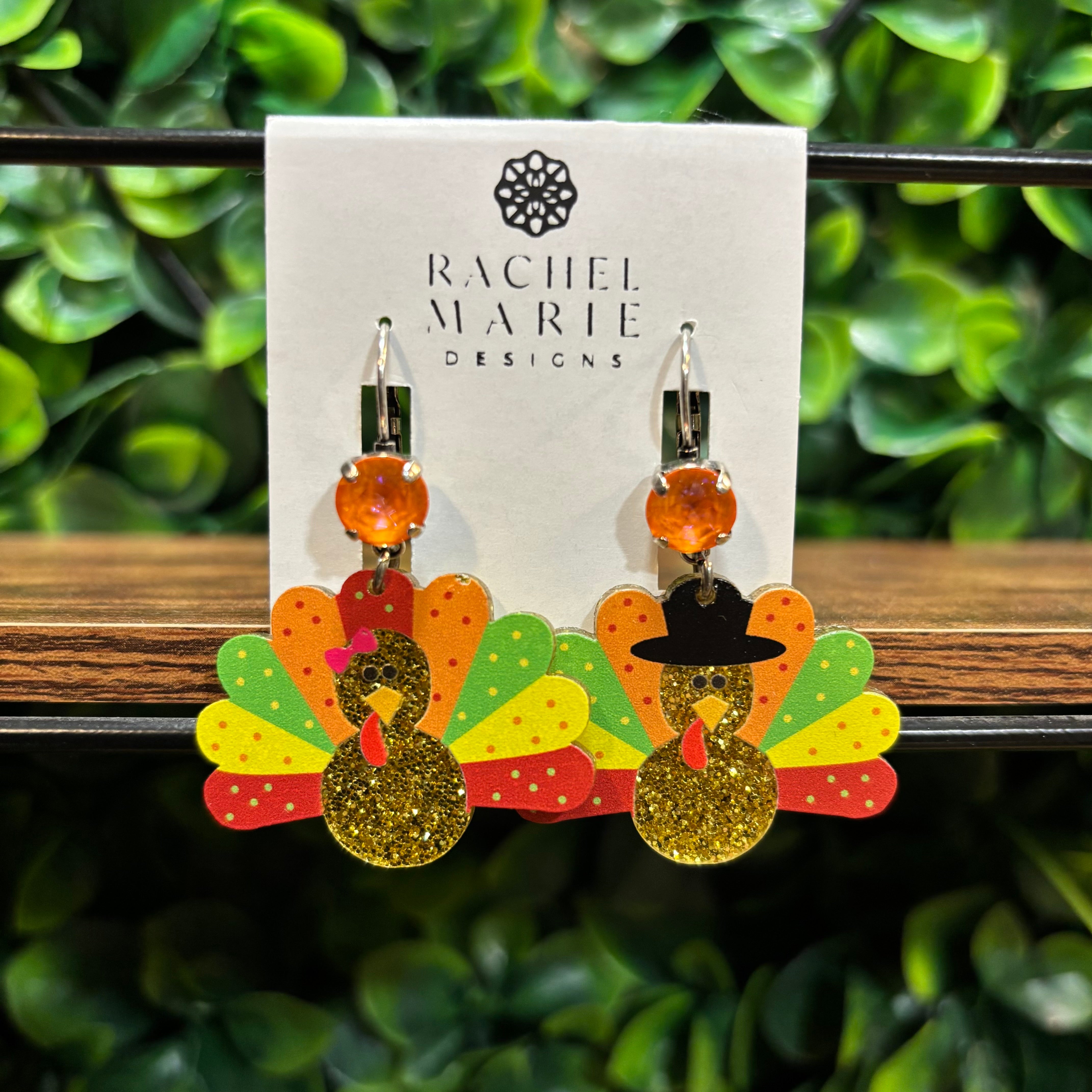 GOBBLE GOBBLE TURKEY EARRING