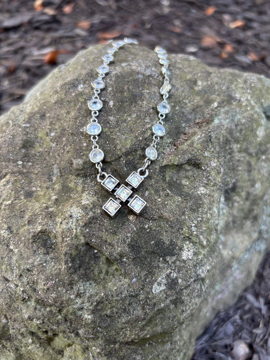 GENEVA CZ NECKLACE