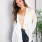 DRAPE FRONT SWEATER