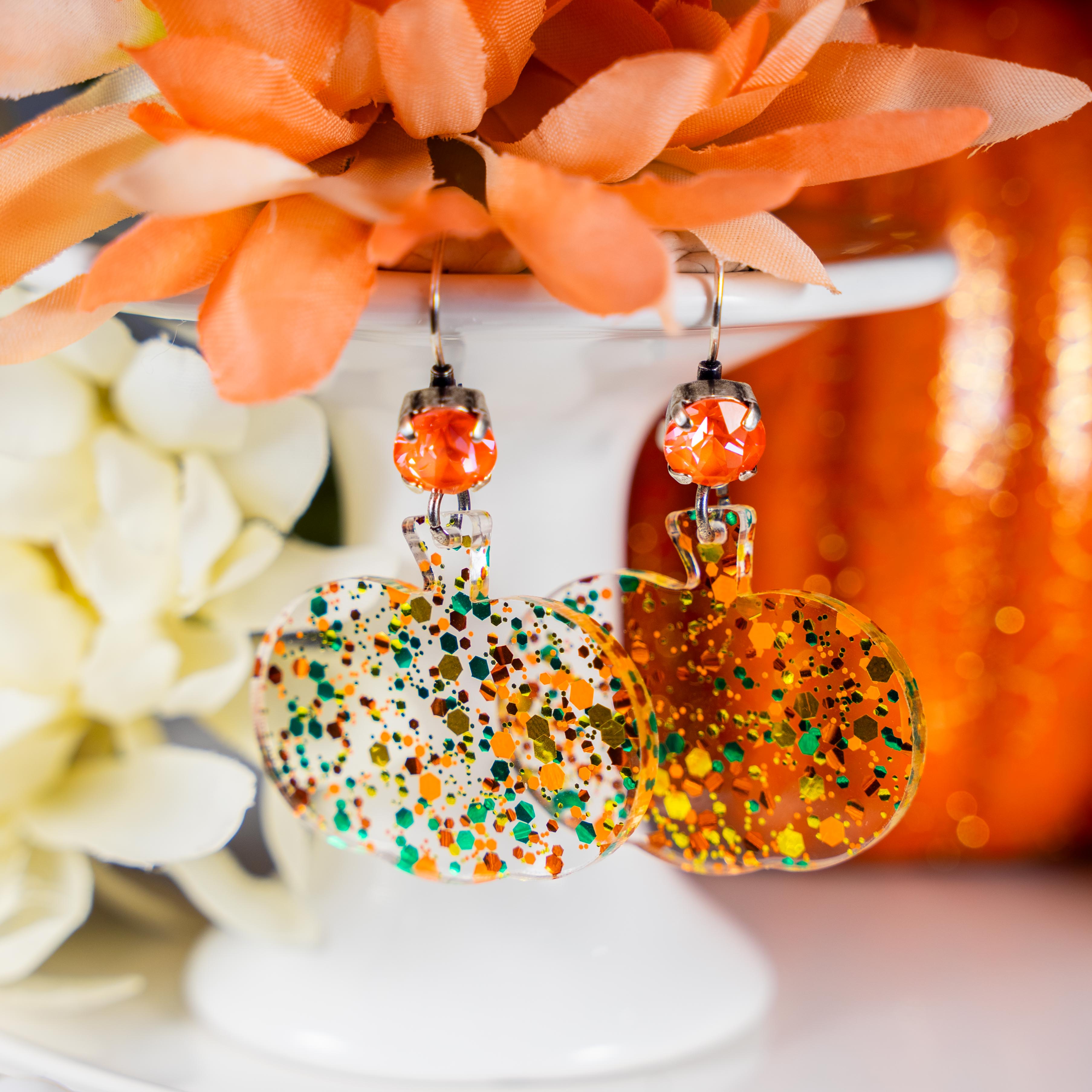 HELLO PUMPKIN EARRING