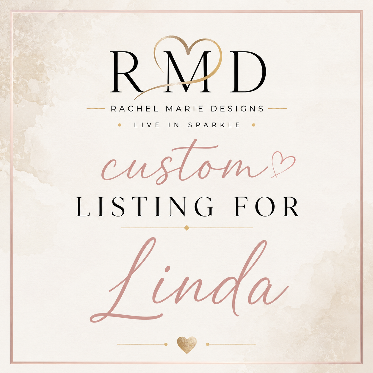 linda custom order
