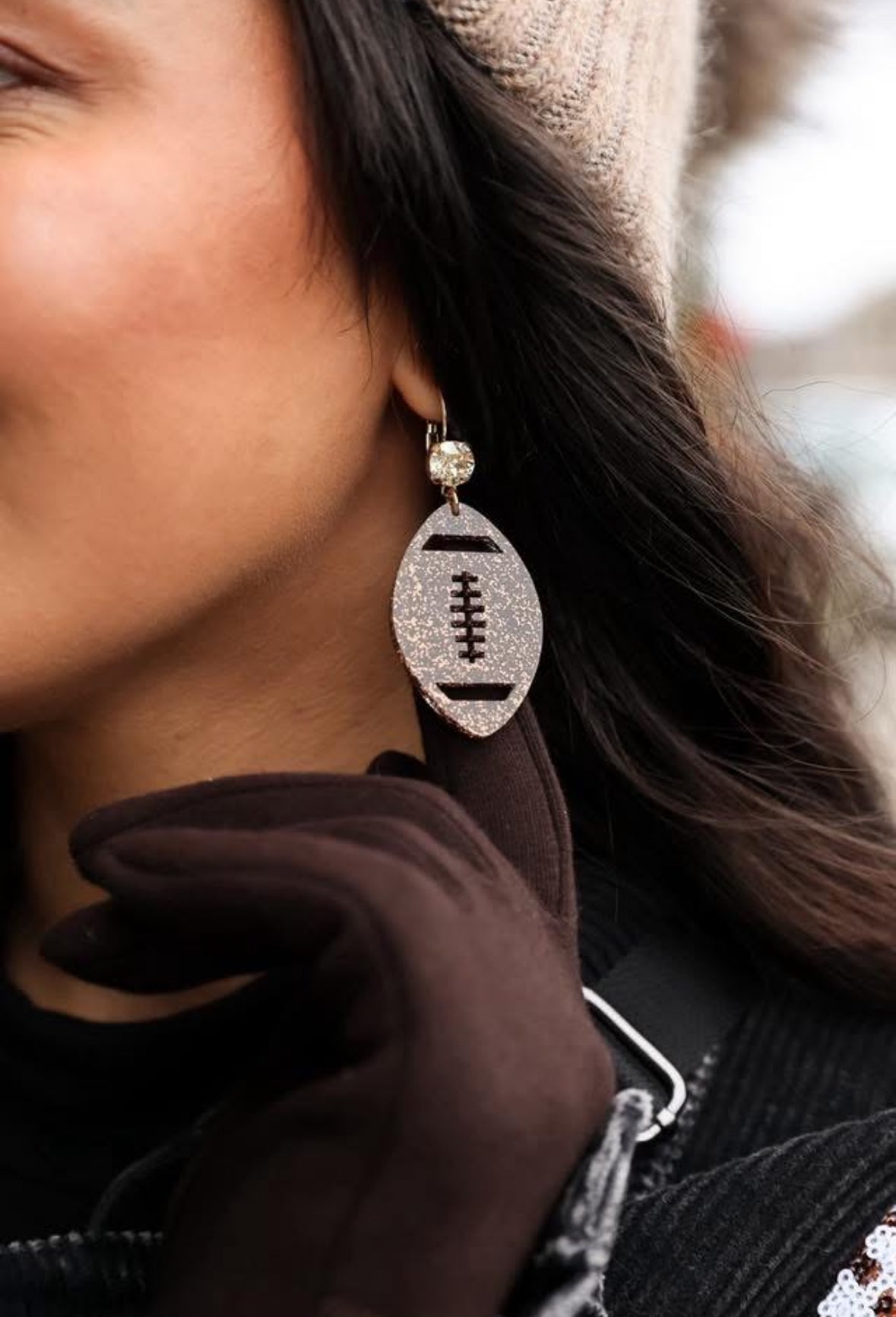 TOUCHDOWN EARRINGS