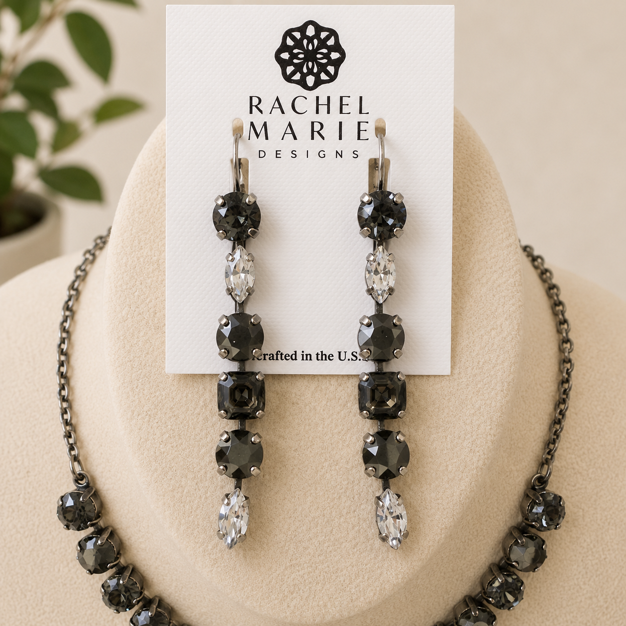 NORA SILVER OMBRE EARRING