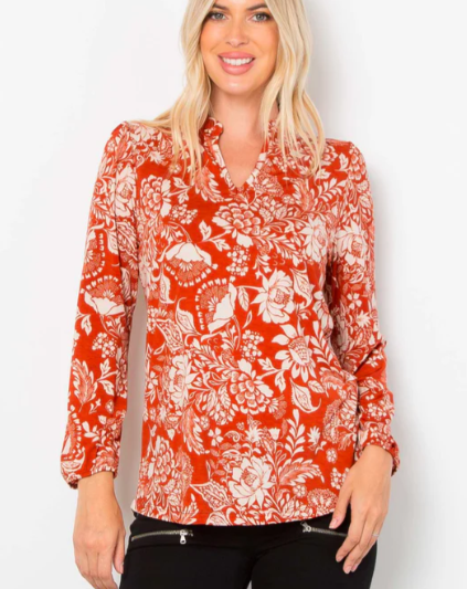 Fall Florals Top