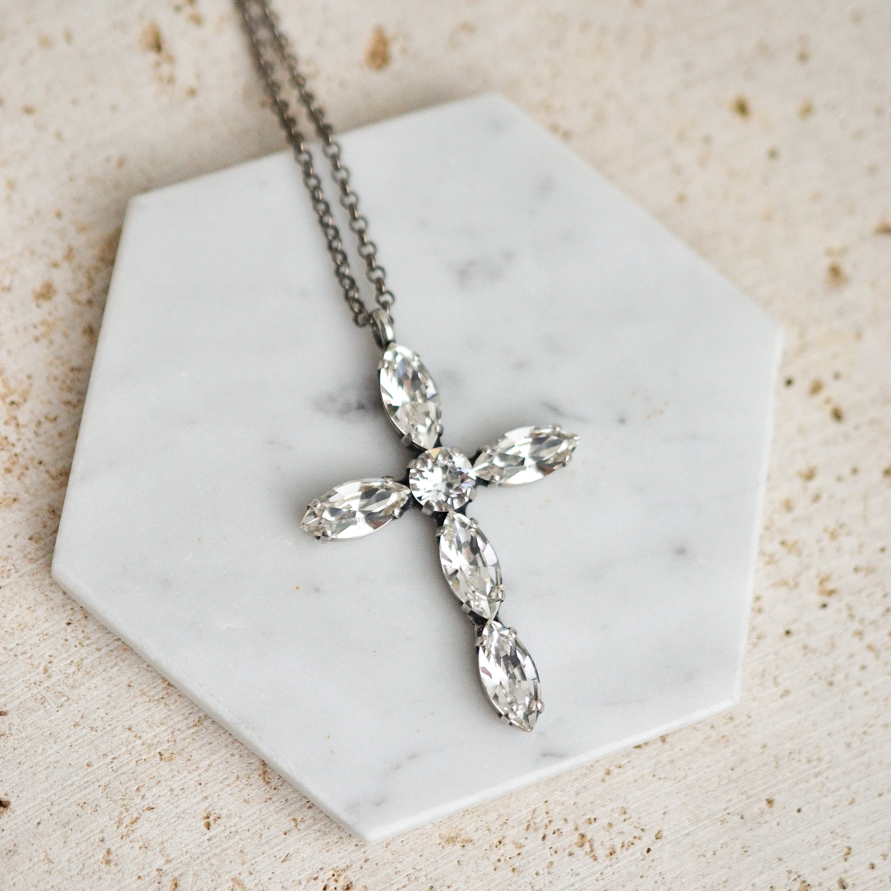 FELICITY CROSS NECKLACE