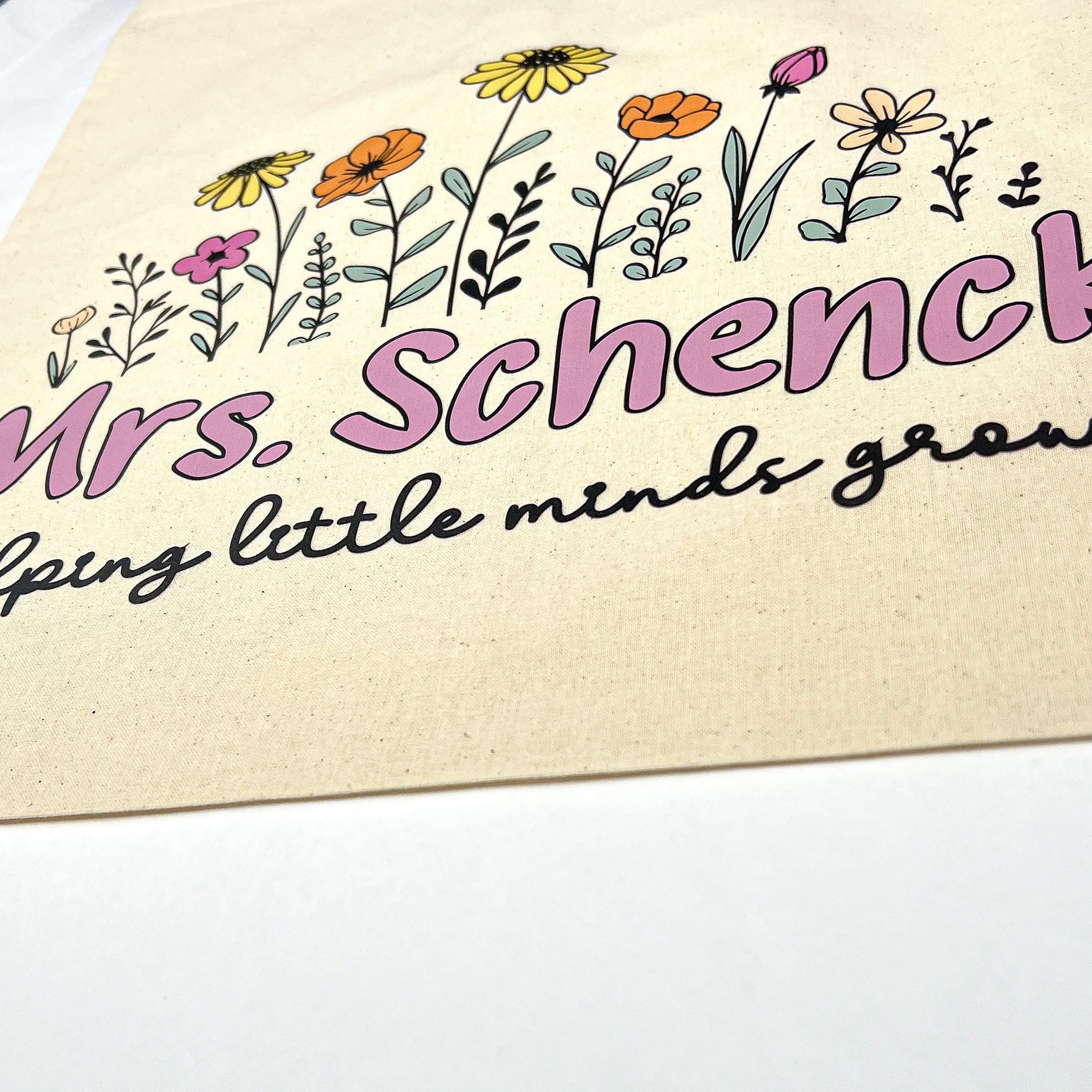 Helping Little Minds Grow Tote Bag