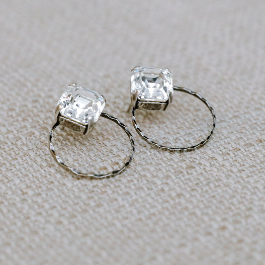 IMPROV SILVER EARRING