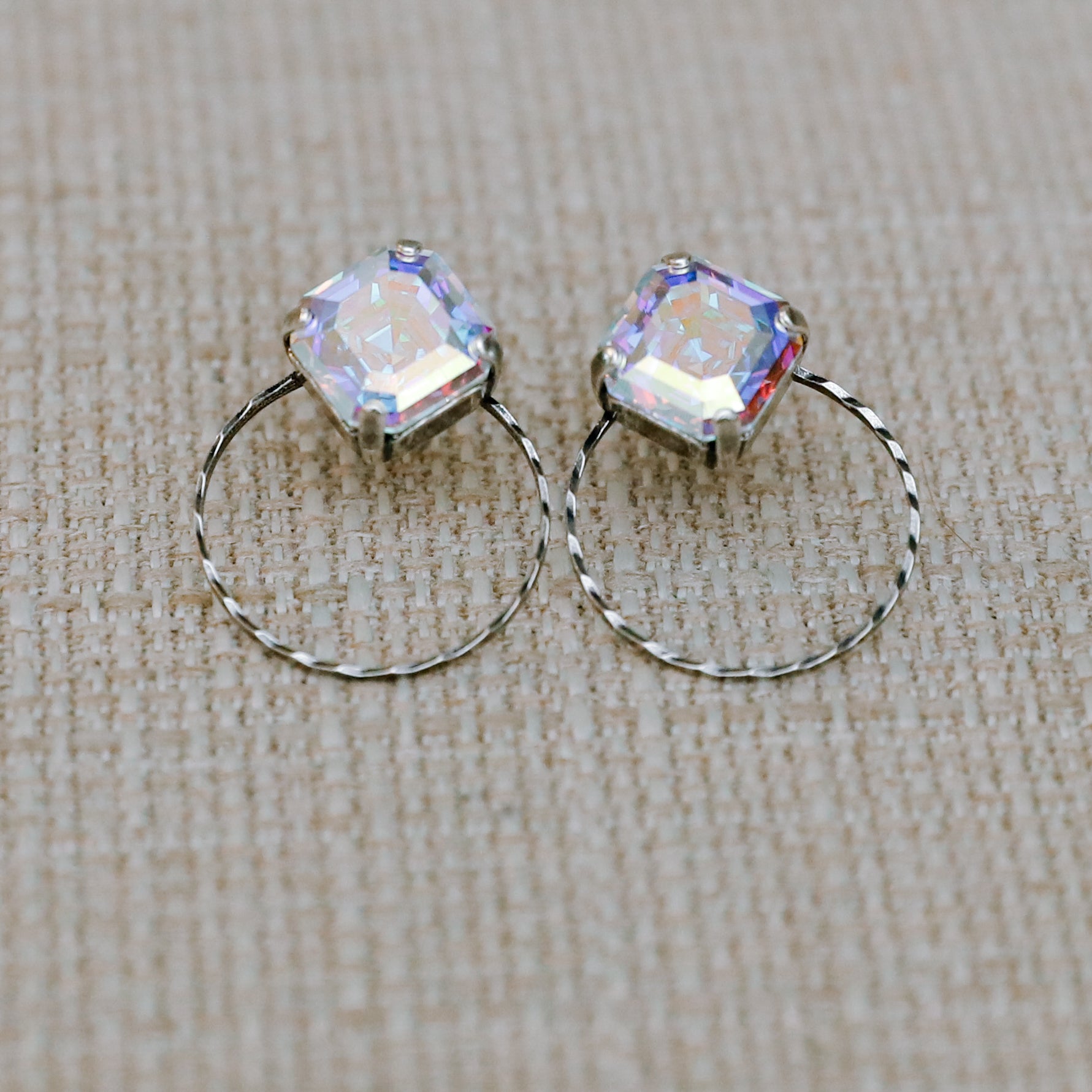 IMPROV SILVER EARRING