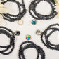 JERSEY SHORE BRACELET MATTE BLACK