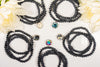 JERSEY SHORE BRACELET MATTE BLACK