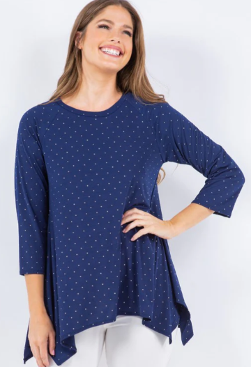Navy Night Sky Top
