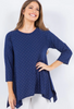 Navy Night Sky Top