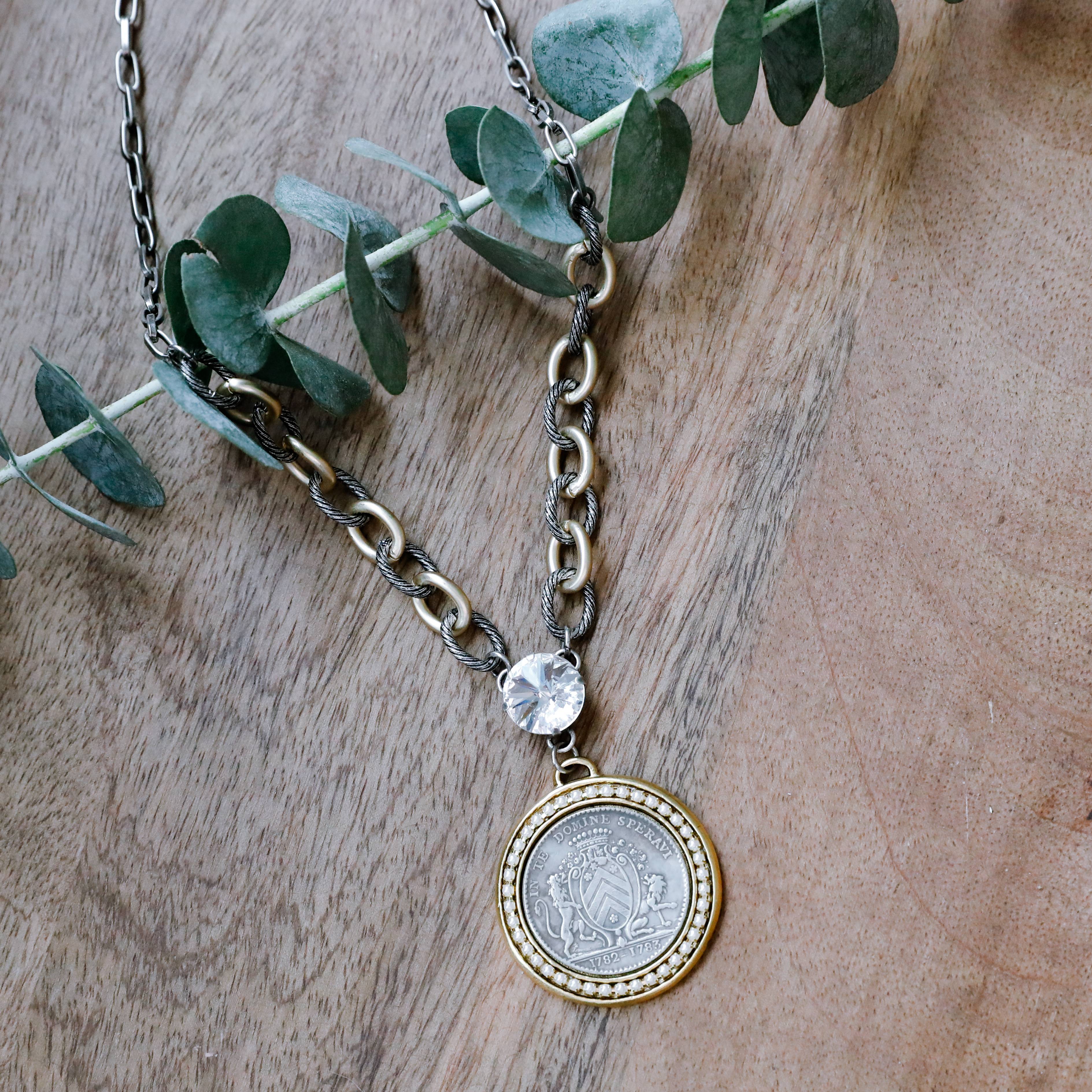 ESPOIR COIN NECKLACE