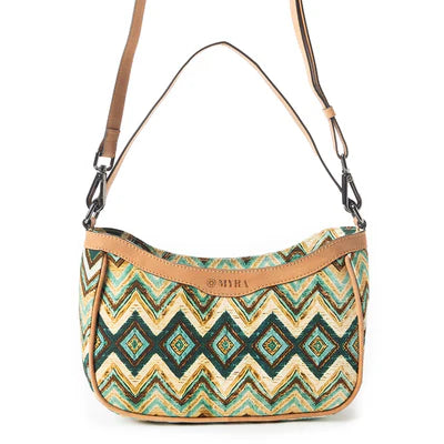 HARVEST CHEVRON HANDBAG