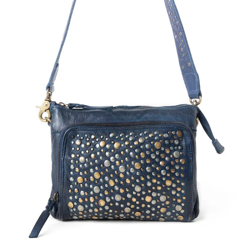 MYRA MOSSVEIL LEATHER HANDBAG