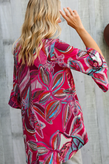 MARGIE RUFFLE SLEEVE TOP