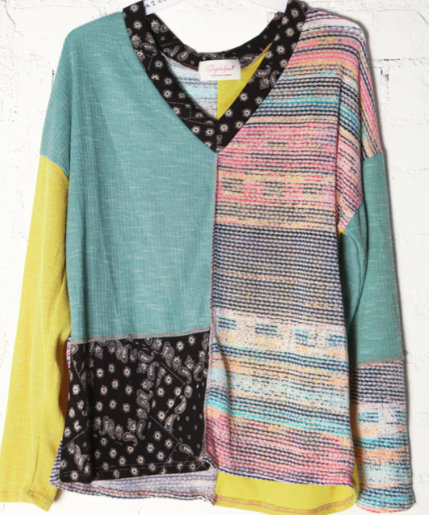 PATCHWORK TOP