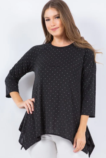 Black Night Sky Top