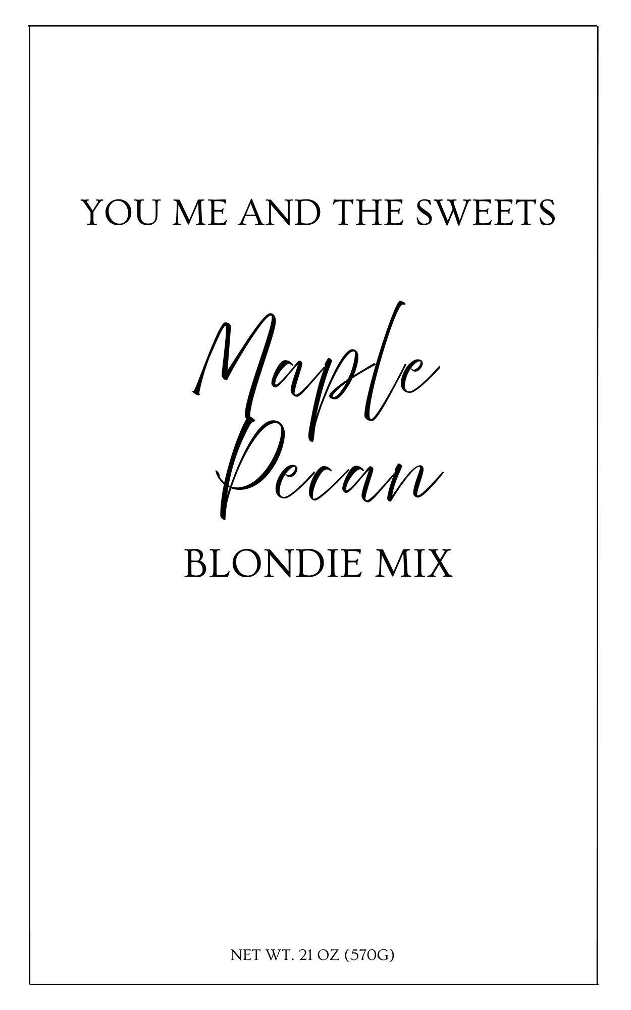 Regular Blondie Mix
